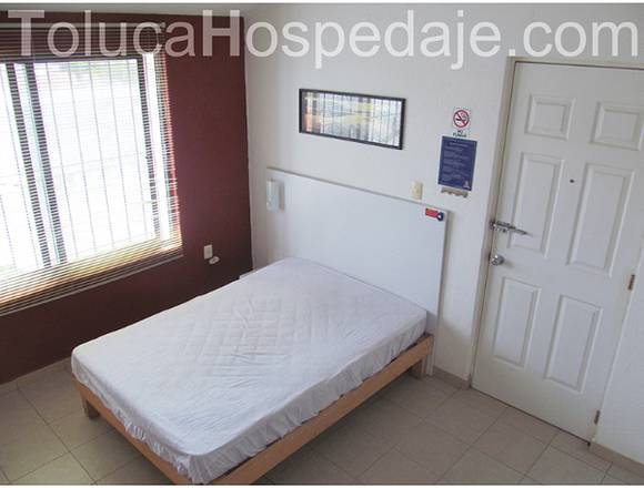 🏠 Renta HABITACION UNIPERSONAL Amueblada •Toluca 