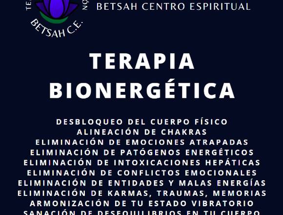 TERAPIA BIONERGÉTICA