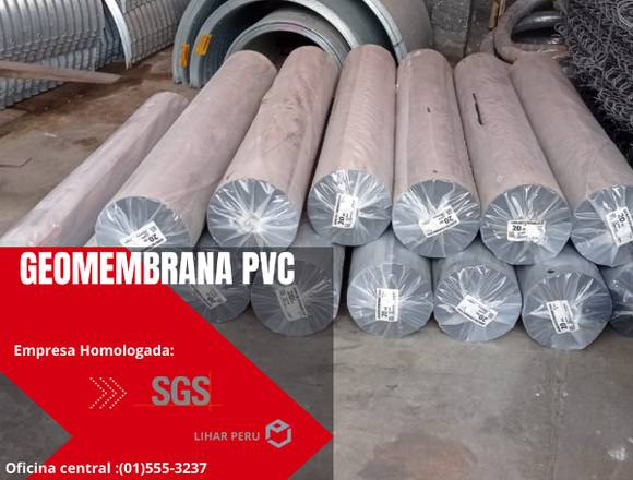 VENTA DE GEOMEMBRANA HDPE Y PVC, 