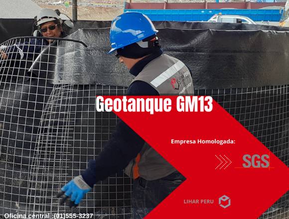 GEOTANQUES PARA PISCIGRANJAS CON GEOMEMBRANA HDPE