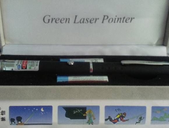 Laser verde con divisor de luz