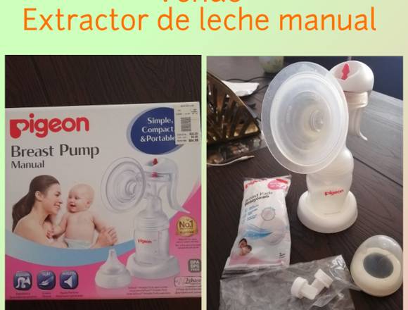 Extractor de leche manual