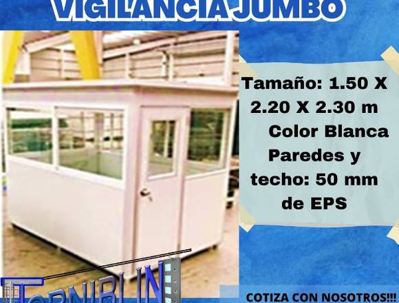 CASETA DE VIGILANCIA JUMBO 