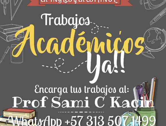 Ayuda en trabajos académicos