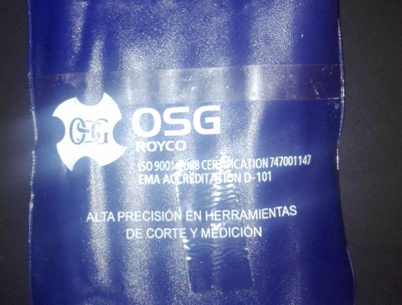 BARRA GORTON 1/2X4 OSG ROYCO 6 PZAS