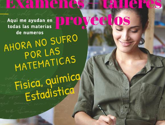 Clases de Algebra Lineal, Calculo - Exámenes y mas