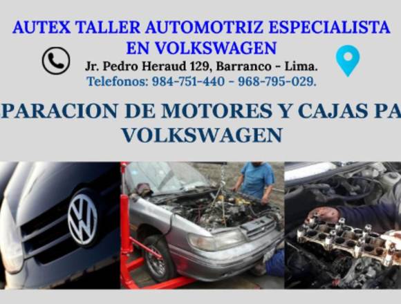 Servicios de Mecánica Automotriz, Taller AUTEX 