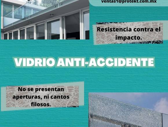 VIDRIO ANTI-ACCIDENTE