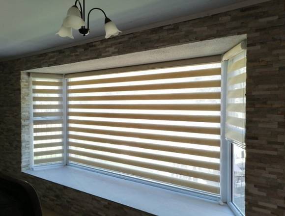 Cortinas Duo Traslucidas Decored