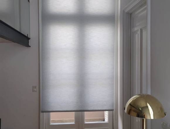 Cortinas Roller Tela Rustica / Traslucidas Decored