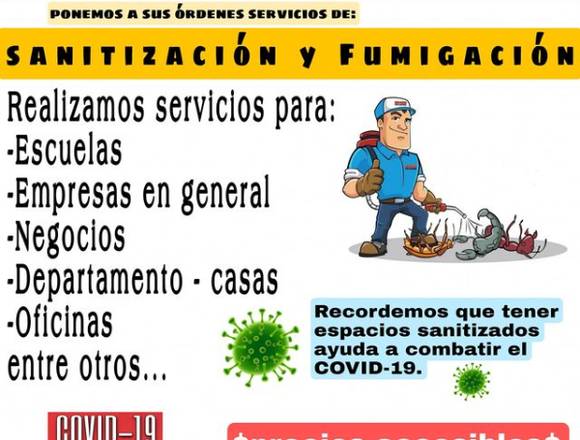 FUMIGACIONES CONTROL DE PLAGAS 