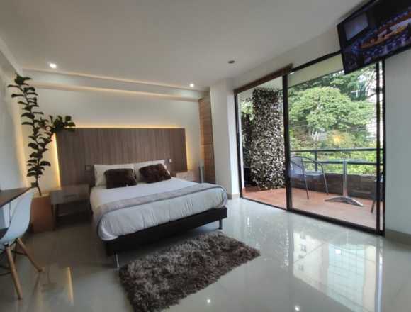 apartamento amoblado por meses Medellín poblado