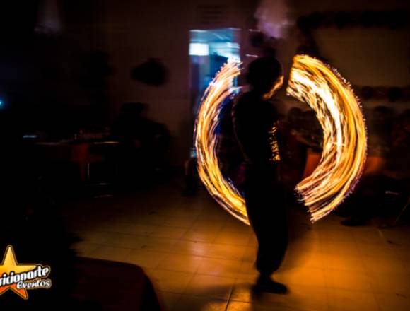 Show de Fuego, Malabares y Danza Aérea / CDMX 