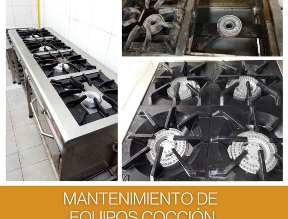 SERVICIO DE MANTENIMIENTO DE EQUIPOS DE COCCION 