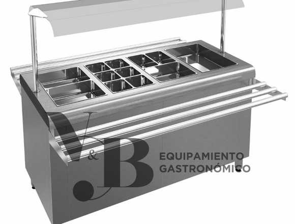 Salad Bar Acero Inoxidable