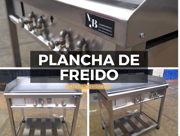 PLANCHAS DE FREIDO - ACERO INOXIDABLE