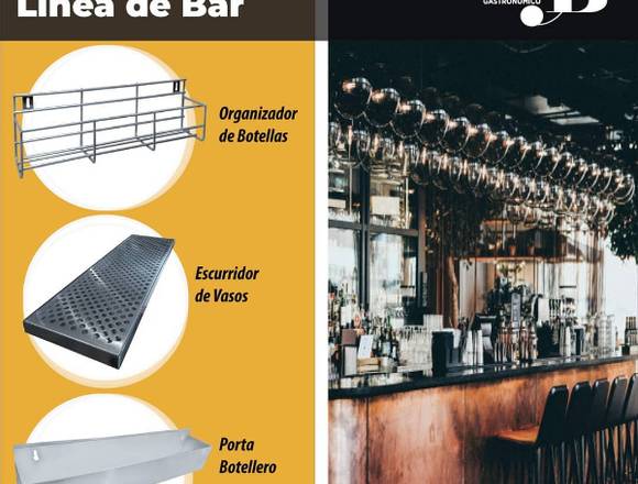 PRODUCTOS DE BAR EN ACERO INOXIDABLE 