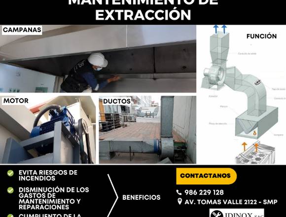 MANTENIMIENTO DE EXTRACCION