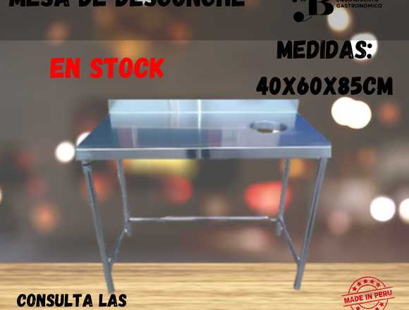 MESA DE DESCONCHE VYB EQUIPAMIENTO