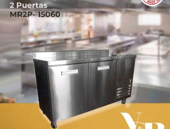 MESA REFRIGERADA EN ACERO INOXIDABLE 