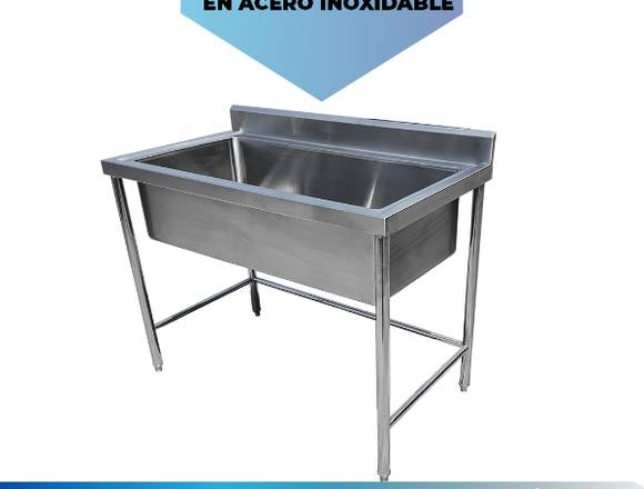  Lavafondo industrial en acero inox de calidad