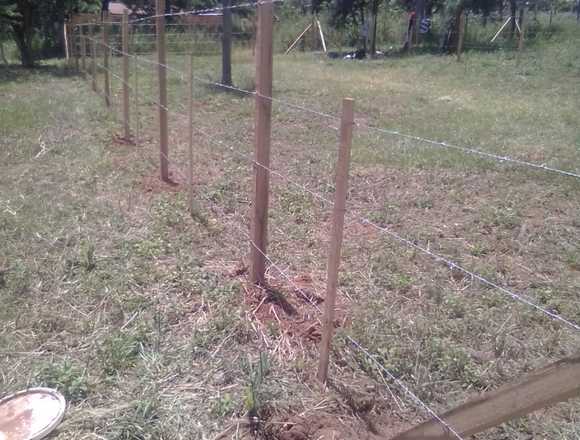 Cercados de perímetros metálicos para campos 