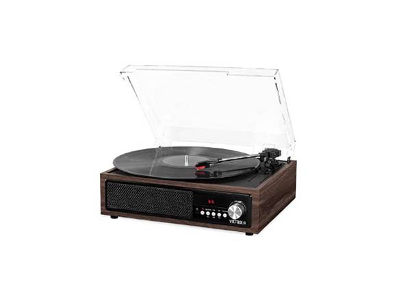 Tocadiscos de vinilo retro marca victrola 