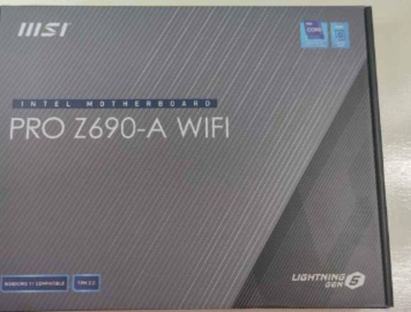 Tarjeta madre MSI Z690 A WIFI