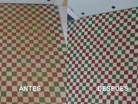 Como restaurar baldosas de cemento encáustico
