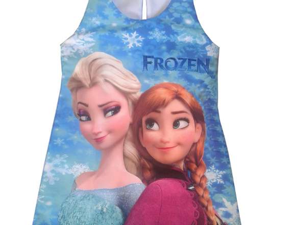 Vestido Casual para Niñas Frozen