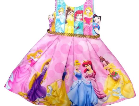 Vestidos de Fiesta Princesas Disney para niñas