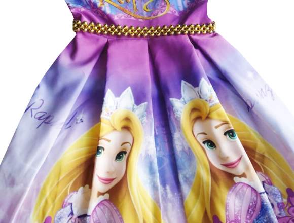 Vestidos de Fiesta Rapunzel para niñas