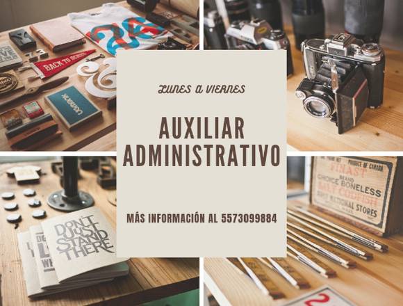 Auxiliar administrativo