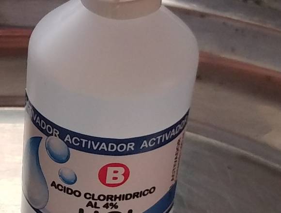 Vendo Acido Clorhidrico al 4% - HCI (Activador)