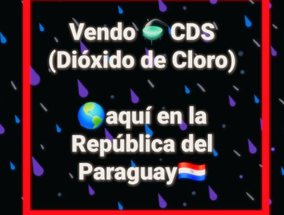 Vendo CDS (Dióxido de Cloro)