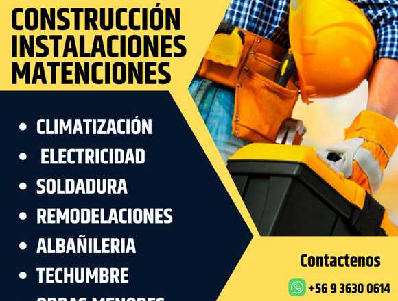 Construcciónes, Intalaciones y Mantenciones