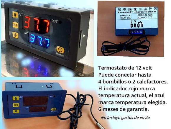 Termostato de 12Voltios