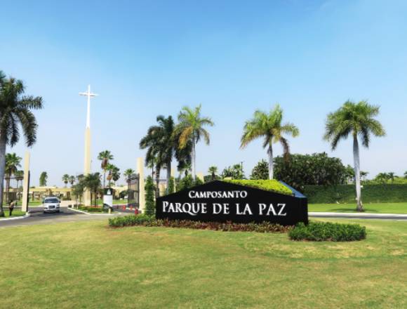 PARQUE DE LA PAZ. ASESORIA EN VENTA DE BOVEDA LOTE