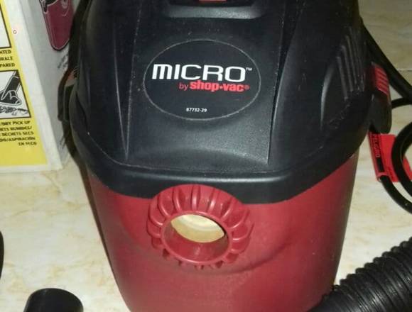 ASPIRADORA MICRO SHOP VAC 1 GALON.