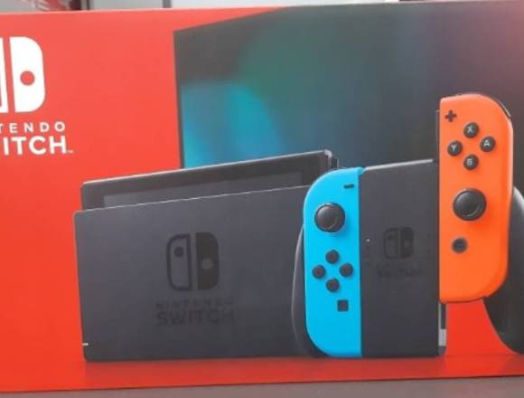 Nintendo Switch 2019 nuevos 4 juegos y un estuche 