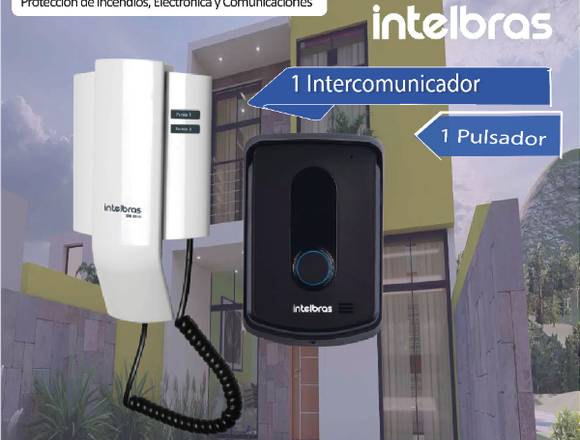 PORTERO RECIDENCIAL IPR 8010 INTELBRAS 