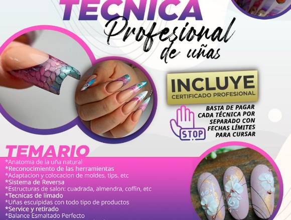 CURSO ONLINE DE MANICURA PROFESIONAL