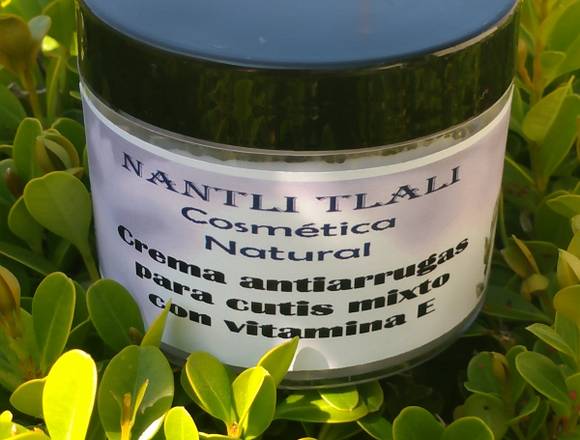 Crema natural Antiedad humectante