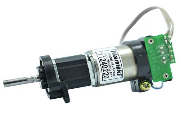 MOTORREDUCTOR 12V DC 120 RPM NAMIKI 2CL-3501PG