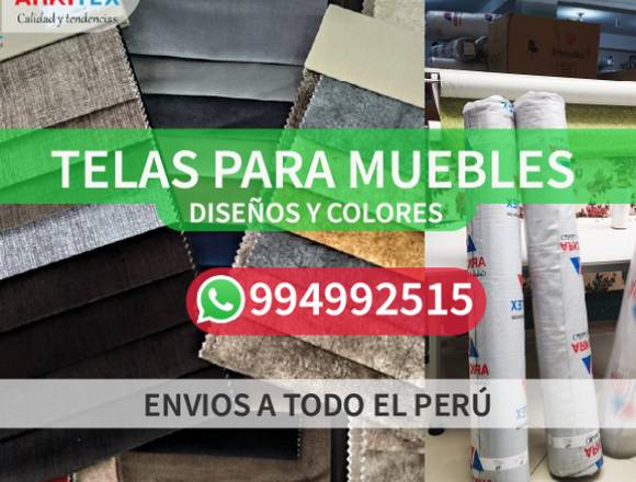 TAPIZA TUS MUEBLES CON UNA AMPLIA VARIEDAD