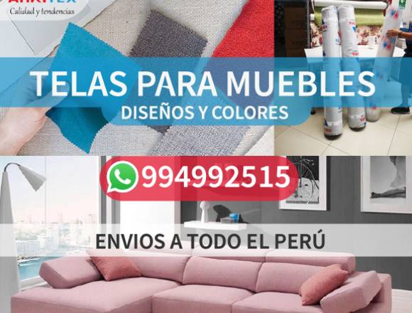 TAPIZA TUS MUEBLES CON NUESTRAS TELA ARKITEX