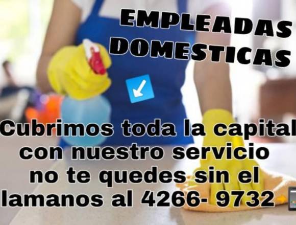 Domestica por mes para tu casa