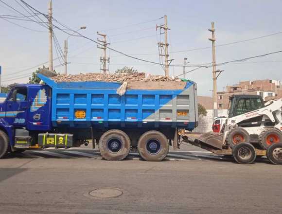 ELIMINACIÓN DE DESMONTE-SERVICIO DE VOLQUETE 