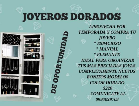 HERMOSOS JOYEROS DORADOS EN VENTA 