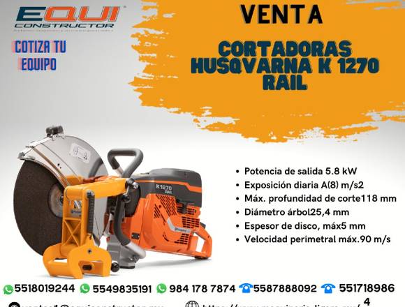 Venta cortadoras husqvarna